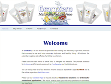 Tablet Screenshot of gramzero.com